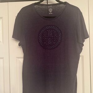 Tory Burch Navy Short Sleeve Tee